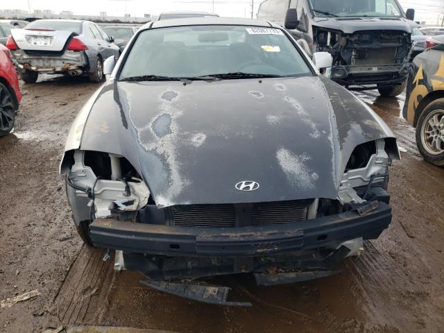 KMHHM65D86U213328 - 2006 HYUNDAI TIBURON GS SILVER photo 5