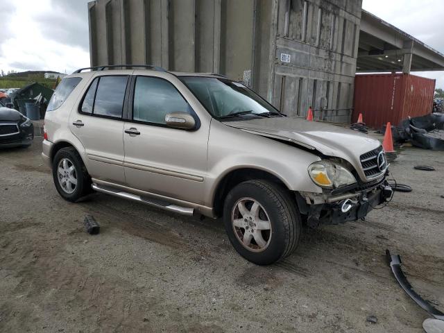 4JGAB75E62A314238 - 2002 MERCEDES-BENZ ML 500 TAN photo 4