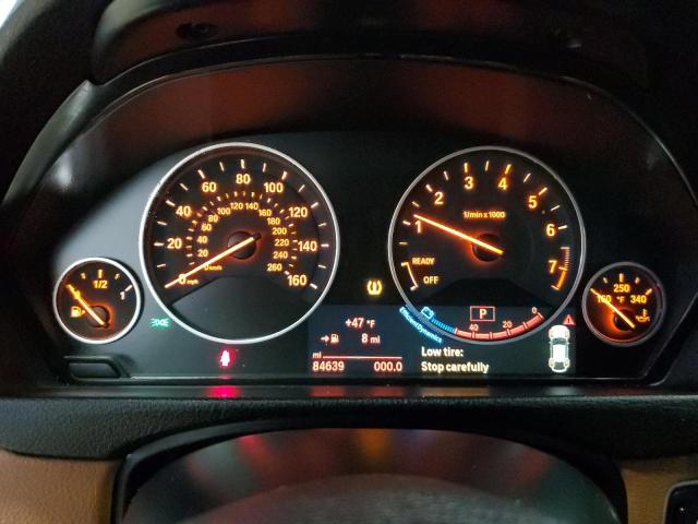 WBA3X9C59GD869216 - 2016 BMW 335 XIGT GRAY photo 9