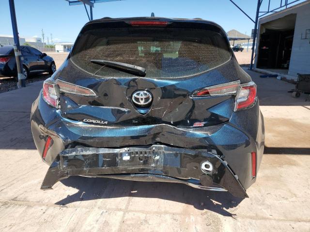 JTNK4RBE2K3030429 - 2019 TOYOTA COROLLA SE Կապույտ լուսանկար 6