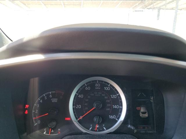 JTNK4RBE2K3030429 - 2019 TOYOTA COROLLA SE Կապույտ լուսանկար 9