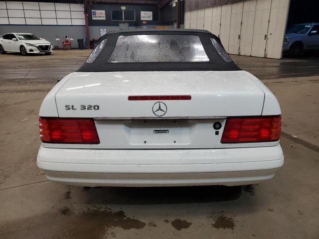 WDBFA63F7VF145615 - 1997 MERCEDES-BENZ SL 320 WHITE photo 6