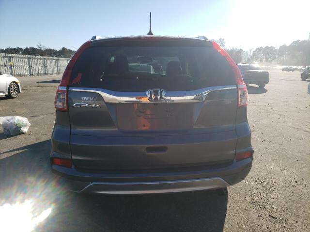 2HKRM3H74GH549583 - 2016 HONDA CR-V EXL GRAY photo 6