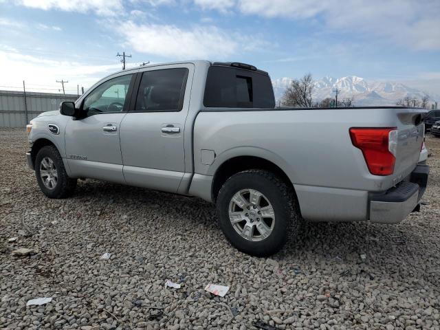 1N6AA1EJ5HN541064 - 2017 NISSAN TITAN S SILVER photo 2