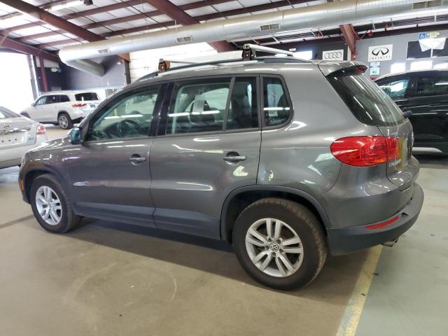 WVGBV7AX0GW001666 - 2016 VOLKSWAGEN TIGUAN S ნაცრისფერი ფოტო 2