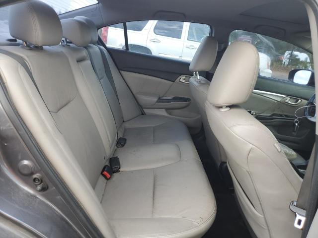 2HGFB2F95EH521998 - 2014 HONDA CIVIC EXL GRAY photo 10
