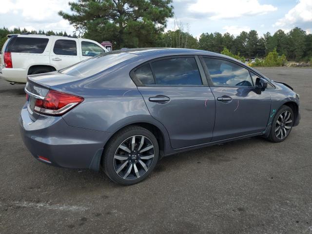 2HGFB2F95EH521998 - 2014 HONDA CIVIC EXL GRAY photo 3