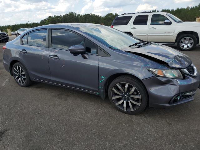 2HGFB2F95EH521998 - 2014 HONDA CIVIC EXL GRAY photo 4
