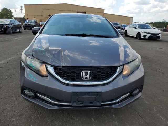 2HGFB2F95EH521998 - 2014 HONDA CIVIC EXL GRAY photo 5