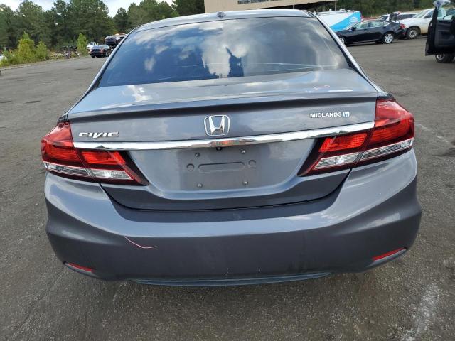 2HGFB2F95EH521998 - 2014 HONDA CIVIC EXL GRAY photo 6