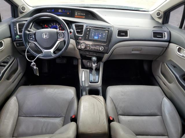 2HGFB2F95EH521998 - 2014 HONDA CIVIC EXL GRAY photo 8
