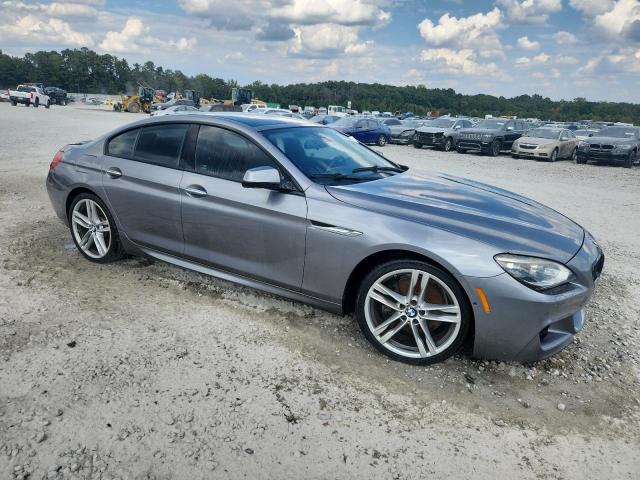 WBA6B2C54ED129802 - 2014 BMW 650 I GRAN COUPE GRAY photo 4