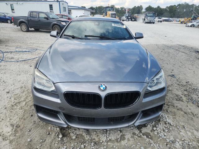 WBA6B2C54ED129802 - 2014 BMW 650 I GRAN COUPE GRAY photo 5
