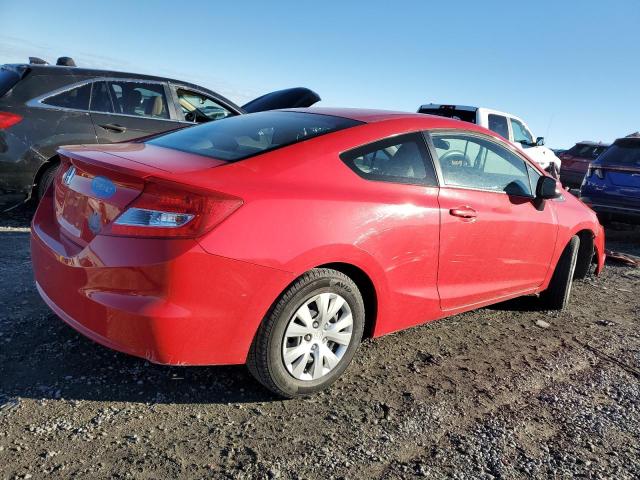 2HGFG3B53CH553842 - 2012 HONDA CIVIC LX RED photo 3