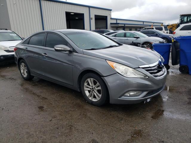 5NPEB4AC1DH780387 - 2013 HYUNDAI SONATA GLS GRAY photo 4