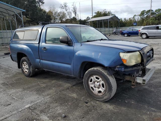 5TENX22N56Z252129 - 2006 TOYOTA TACOMA BLUE photo 4