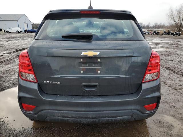 3GNCJNSB5KL179669 - 2019 CHEVROLET TRAX LS GRAY photo 6