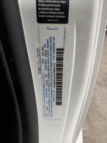 3VWDD21C2YM483734 - 2000 VOLKSWAGEN NEW BEETLE GLX 白色 照片 12