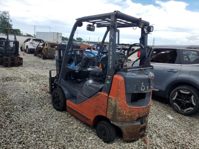 8FGCU2062825 - 2014 TOYT FORKLIFT ORANGE photo 3
