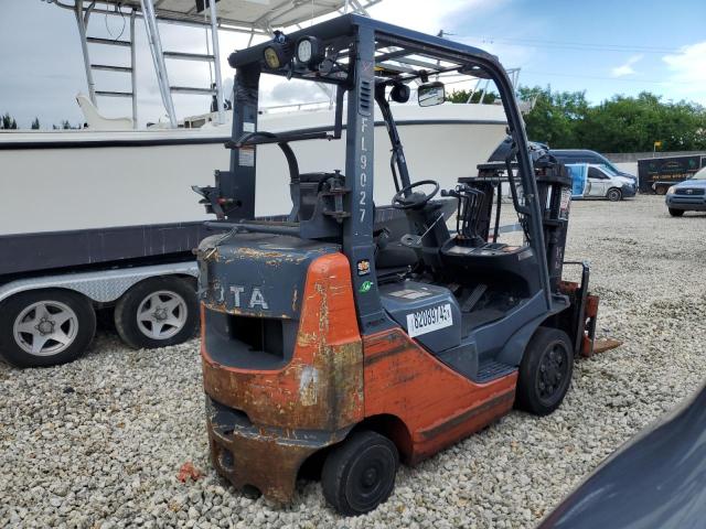 8FGCU2062825 - 2014 TOYT FORKLIFT ORANGE photo 4