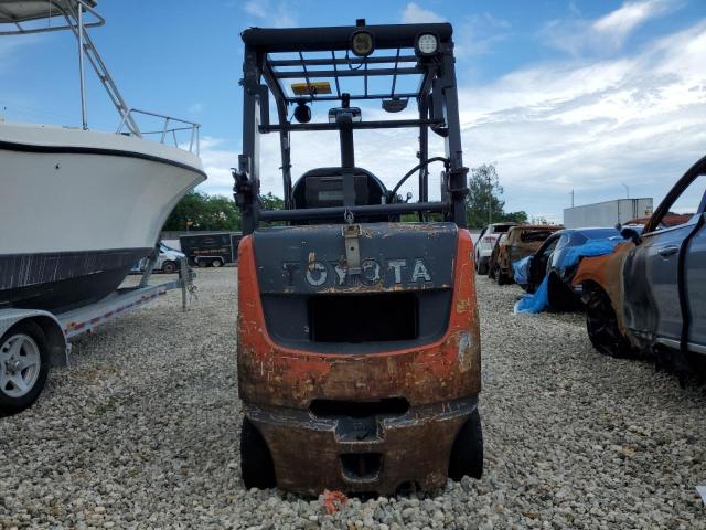 8FGCU2062825 - 2014 TOYT FORKLIFT ORANGE photo 6