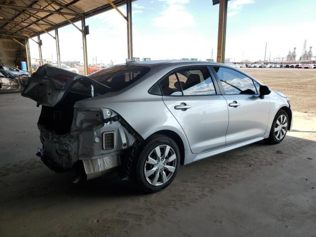 JTDEPRAE0LJ070824 - 2020 TOYOTA COROLLA LE Silber Foto 3