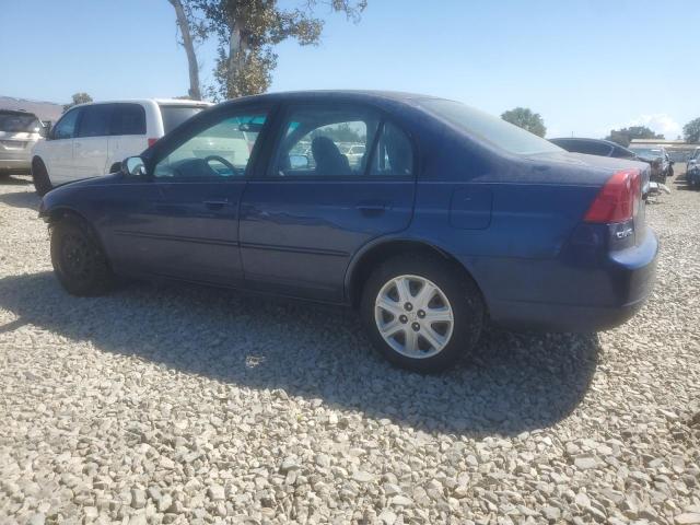 2HGES26723H536062 - 2003 HONDA CIVIC EX BLUE photo 2