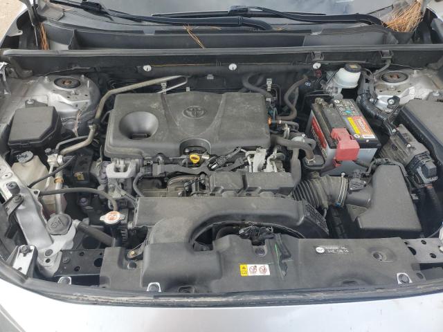 JTMH1RFV2KJ009108 - 2019 TOYOTA RAV4 LE Сріблястий фото 12