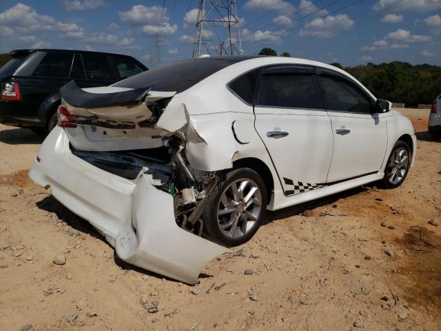 3N1AB7APXDL747636 - 2013 NISSAN SENTRA S WHITE photo 3