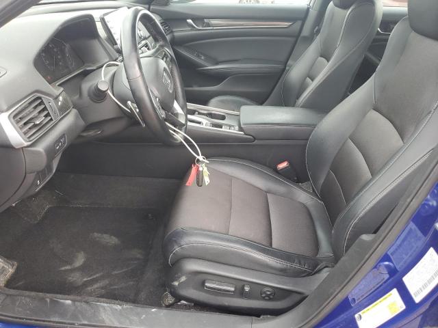 1HGCV1F3XJA230258 - 2018 HONDA ACCORD SPORT BLUE photo 7