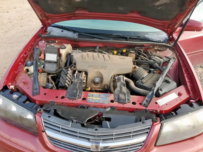 2G1WH52K159307245 - 2005 CHEVROLET IMPALA LS 勃艮第红 照片 11
