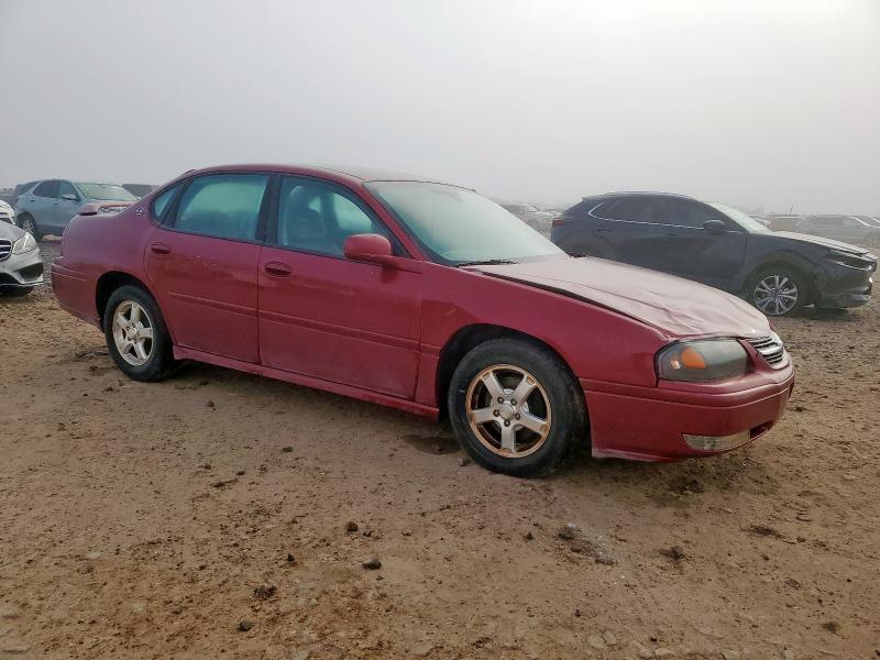 2G1WH52K159307245 - 2005 CHEVROLET IMPALA LS 勃艮第红 照片 4