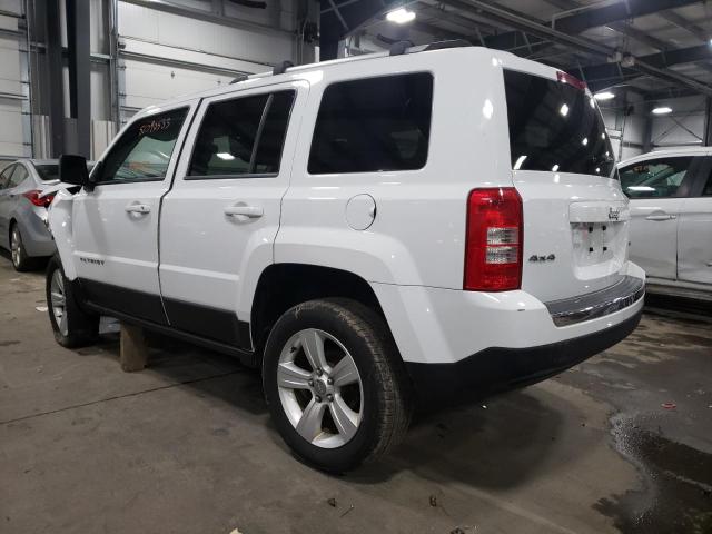 1C4NJRCB1ED546262 - 2014 JEEP PATRIOT LIMITED WHITE photo 2