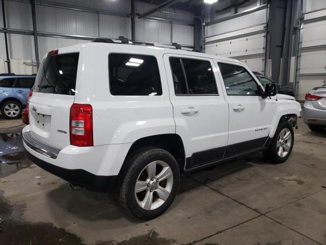 1C4NJRCB1ED546262 - 2014 JEEP PATRIOT LIMITED WHITE photo 3