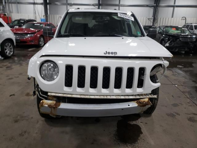 1C4NJRCB1ED546262 - 2014 JEEP PATRIOT LIMITED WHITE photo 5