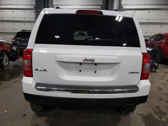 1C4NJRCB1ED546262 - 2014 JEEP PATRIOT LIMITED WHITE photo 6