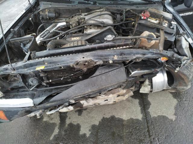 4TASN92N1YZ601976 - 2000 TOYOTA TACOMA XTRACAB PRERUNNER შავი ფოტო 11