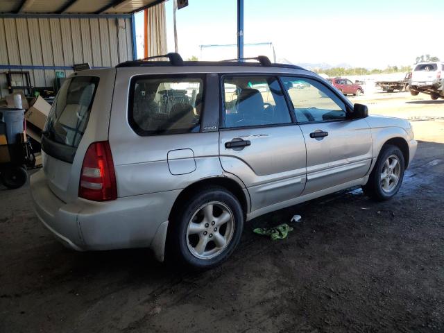 JF1SG65694H734329 - 2004 SUBARU FORESTER 2.5XS Серебристый фото 3