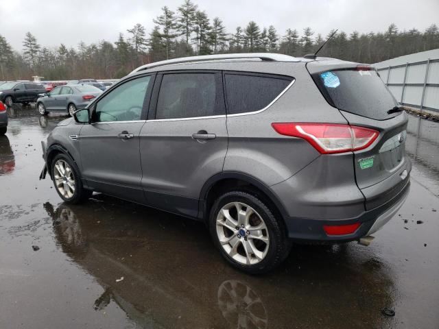 1FMCU9J99EUC24379 - 2014 FORD ESCAPE TITANIUM GRAY photo 2