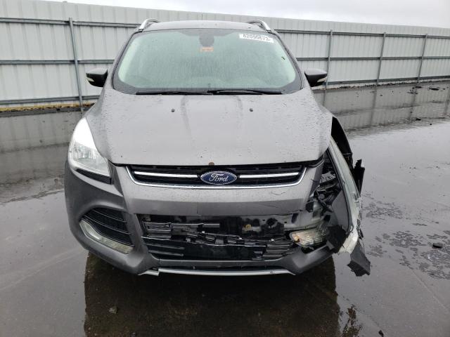 1FMCU9J99EUC24379 - 2014 FORD ESCAPE TITANIUM GRAY photo 5