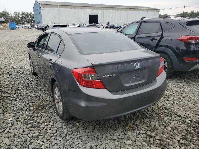 2HGFB2F88CH310153 - 2012 HONDA CIVIC EX SILVER photo 2