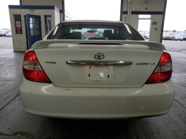 4T1BE32K73U207231 - 2003 TOYOTA CAMRY LE 白色 照片 6