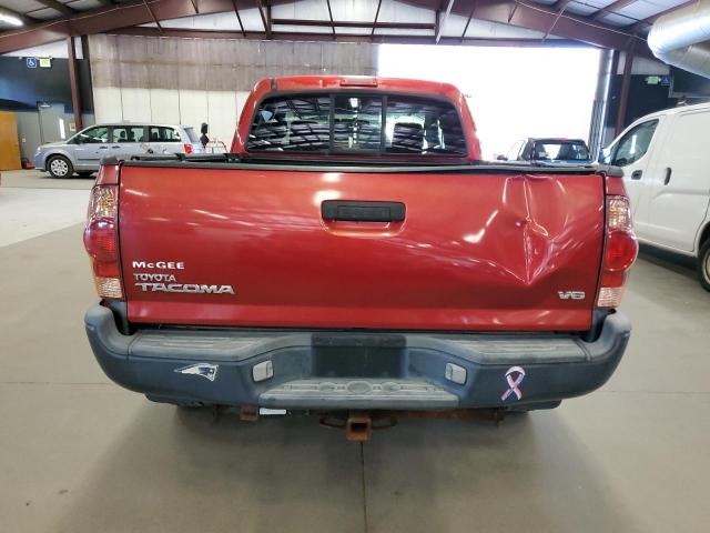 5TEUU42N06Z270327 - 2006 TOYOTA TACOMA ACCESS CAB Rot Foto 6