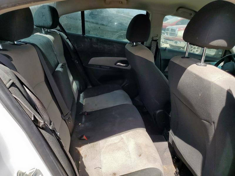 1G1PC5SH2C7120182 - 2012 CHEVROLET CRUZE LS WHITE photo 10