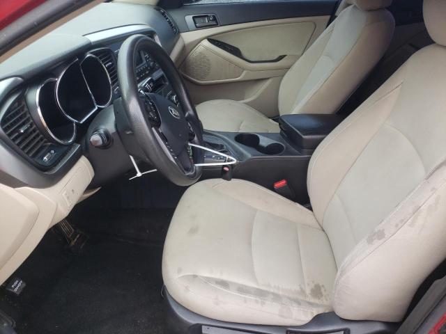 5XXGM4A78DG169970 - 2013 KIA OPTIMA LX Tünd qırmızı foto 7
