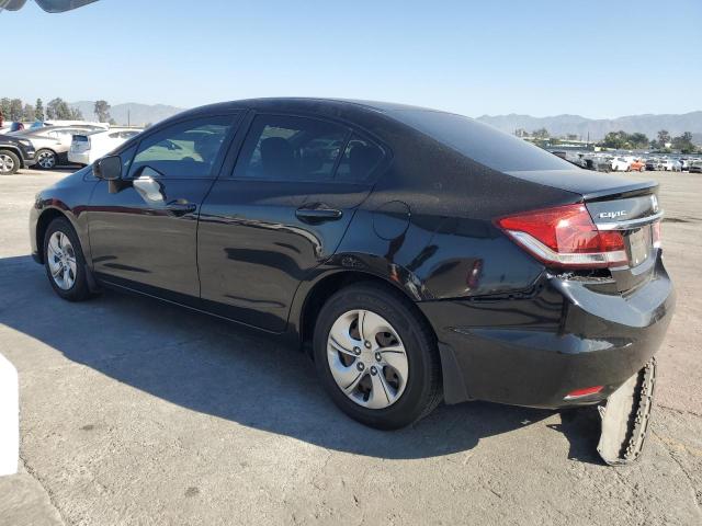 19XFB2F54FE243085 - 2015 HONDA CIVIC LX BLACK photo 2