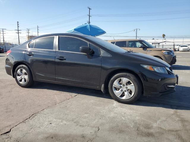 19XFB2F54FE243085 - 2015 HONDA CIVIC LX BLACK photo 4