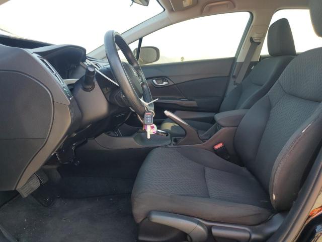 19XFB2F54FE243085 - 2015 HONDA CIVIC LX BLACK photo 7