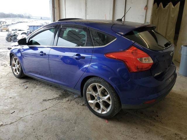 1FADP3N26EL362564 - 2014 FORD FOCUS TITANIUM BLUE photo 2