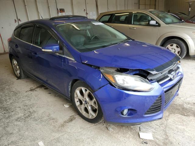 1FADP3N26EL362564 - 2014 FORD FOCUS TITANIUM BLUE photo 4